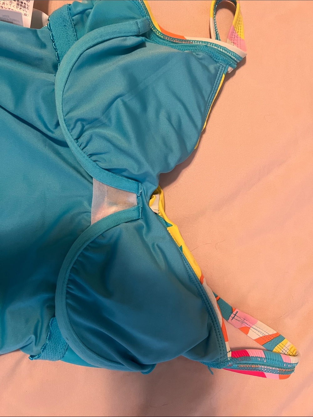 Lands End Multi-Color Floral Tankini Swim Set size 6 - Picture 8 of 10
